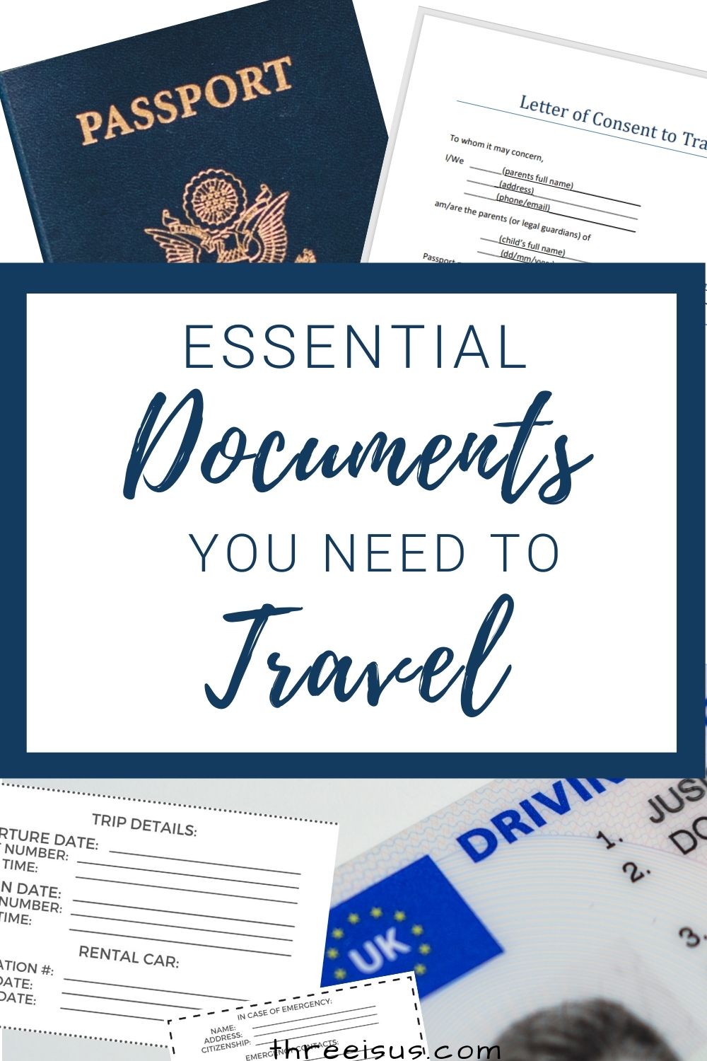 5 Essential Documents for Travelling • Wanderlust with Kids
