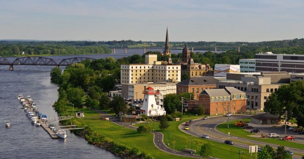 view of fredericton New Brunswick